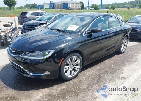 2015 Chrysler 200 Limited from USA, damaged, VIN 1C3CCCAB6FN558926